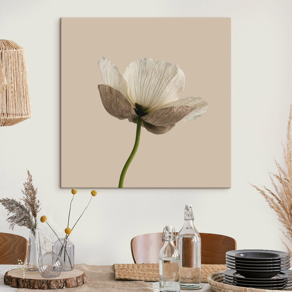 Bloem op groene steel — interieur 3