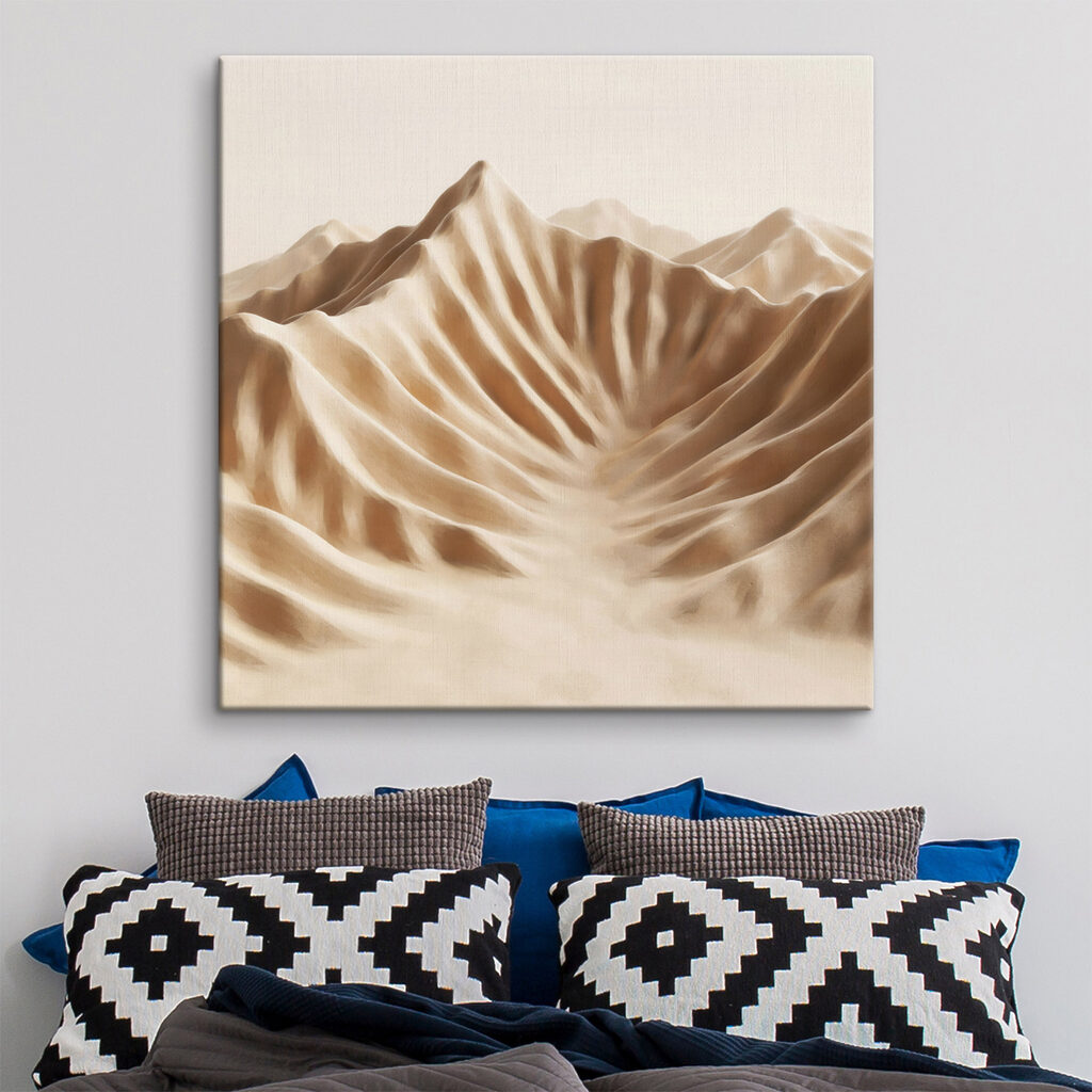 Zandberg met een bergkam — interieur 2