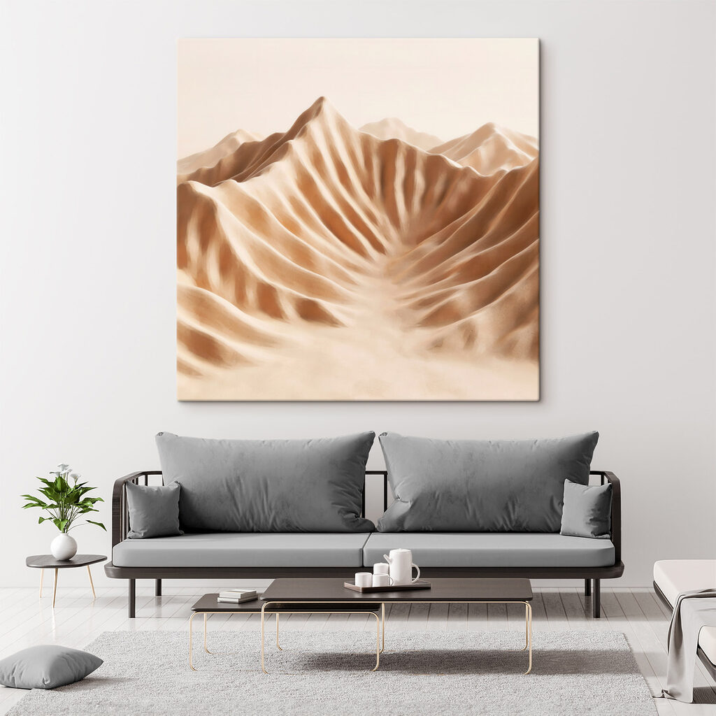 Zandberg met een bergkam — interieur 3