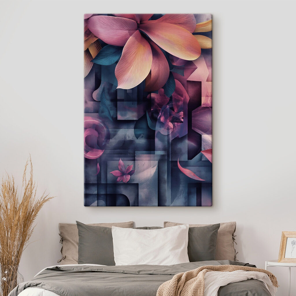 Kleurrijke bloemenkunst in allerlei kleuren — interieur 2