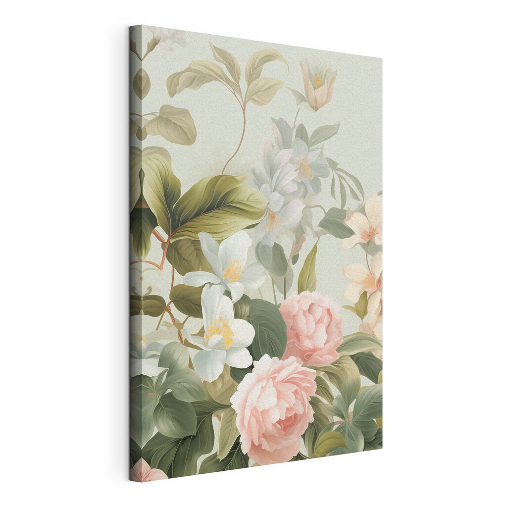 Verfijnde bloemen in zachte tinten — productweergave