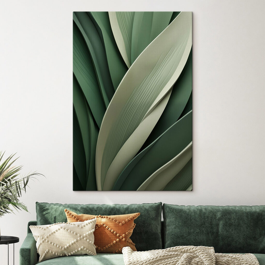 Vloeiende lagen uit het palet van de natuur — interieur 1