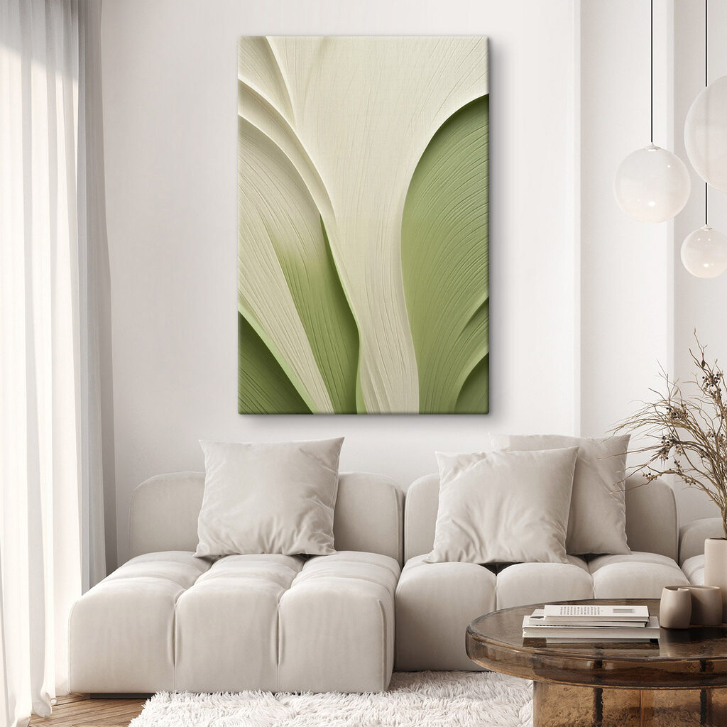 Zachte rondingen in zachte tinten — interieur 1