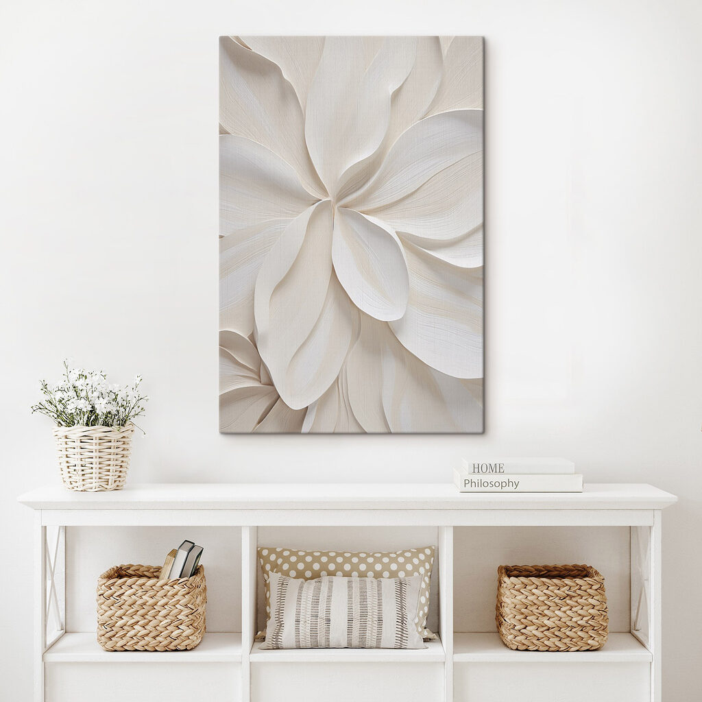 Fijne bloemblaadjes in zachte tinten — interieur 2