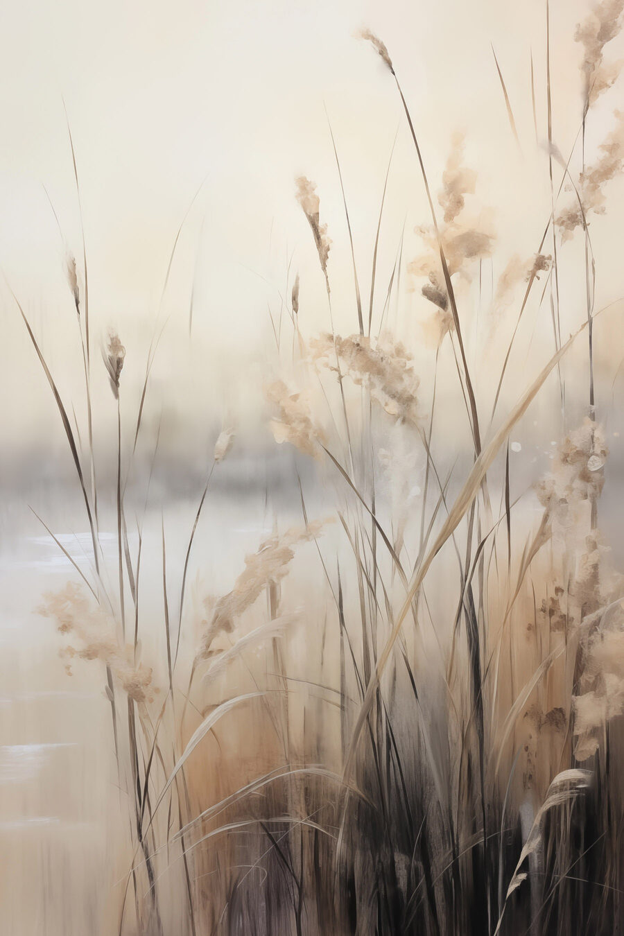 Zachte tinten van de omhelzing van de natuur — volledig ontwerp