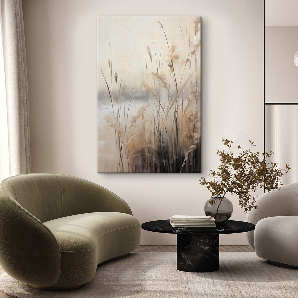 Zachte tinten van de omhelzing van de natuur — interieur 1