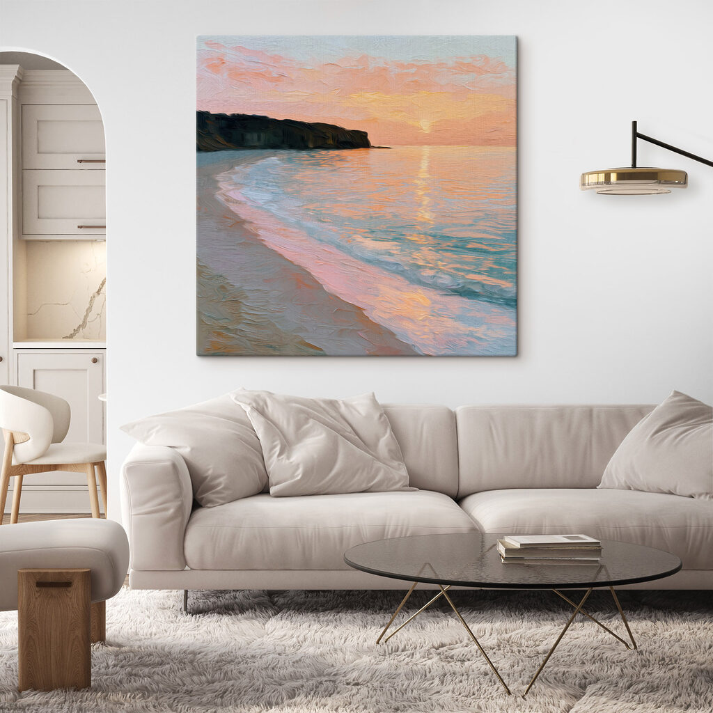 Strand met golven en kliffen — interieur 2