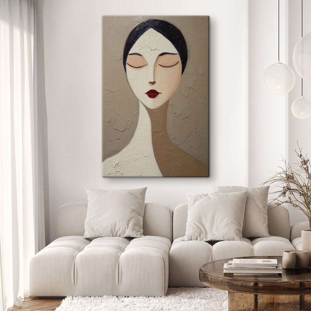 Rustige schoonheid in een serene uitdrukking — interieur 1