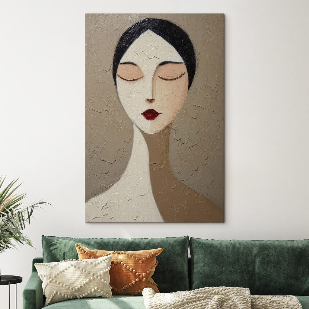 Rustige schoonheid in een serene uitdrukking — interieur 2
