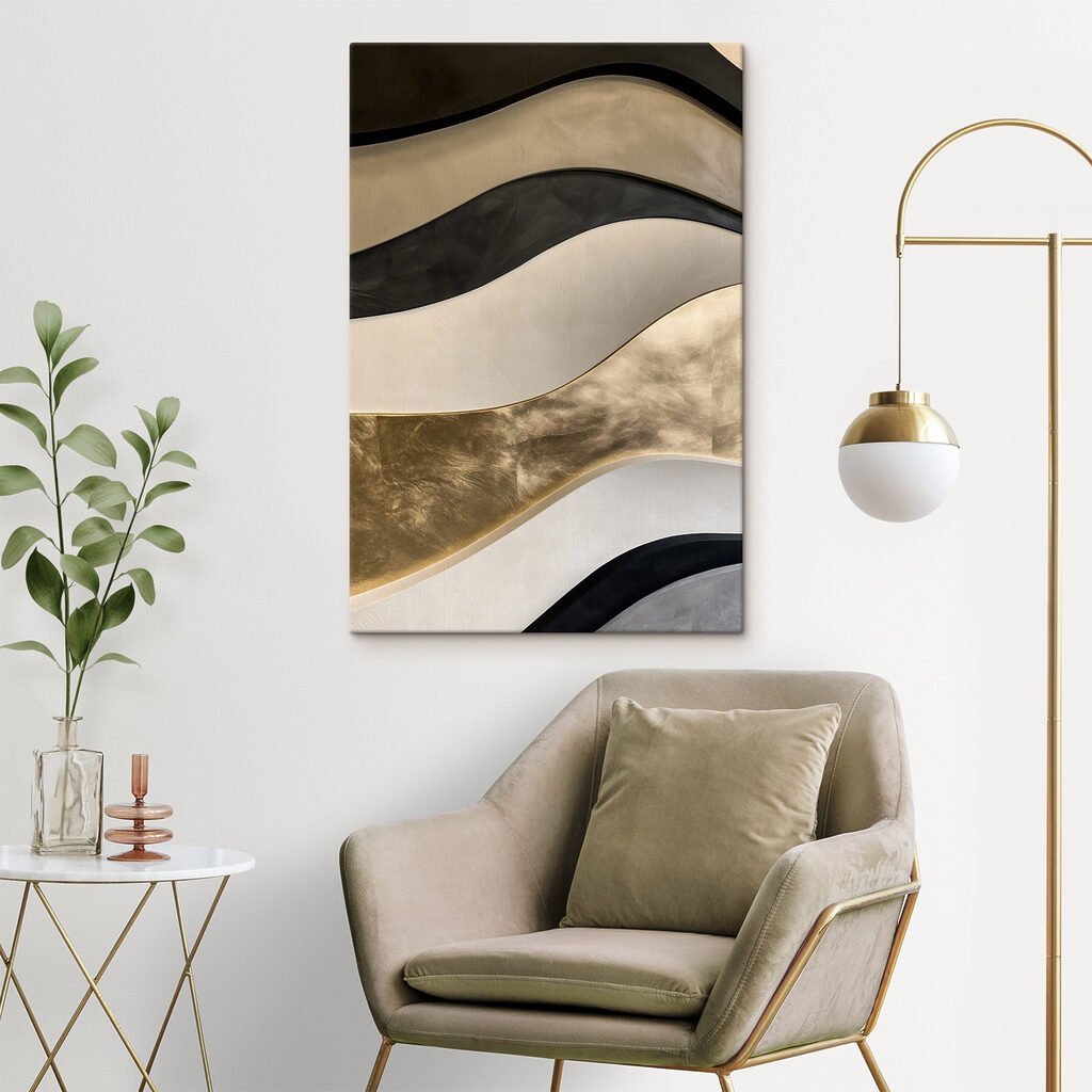 - Golvende patronen in neutrale tinten — interieur 2