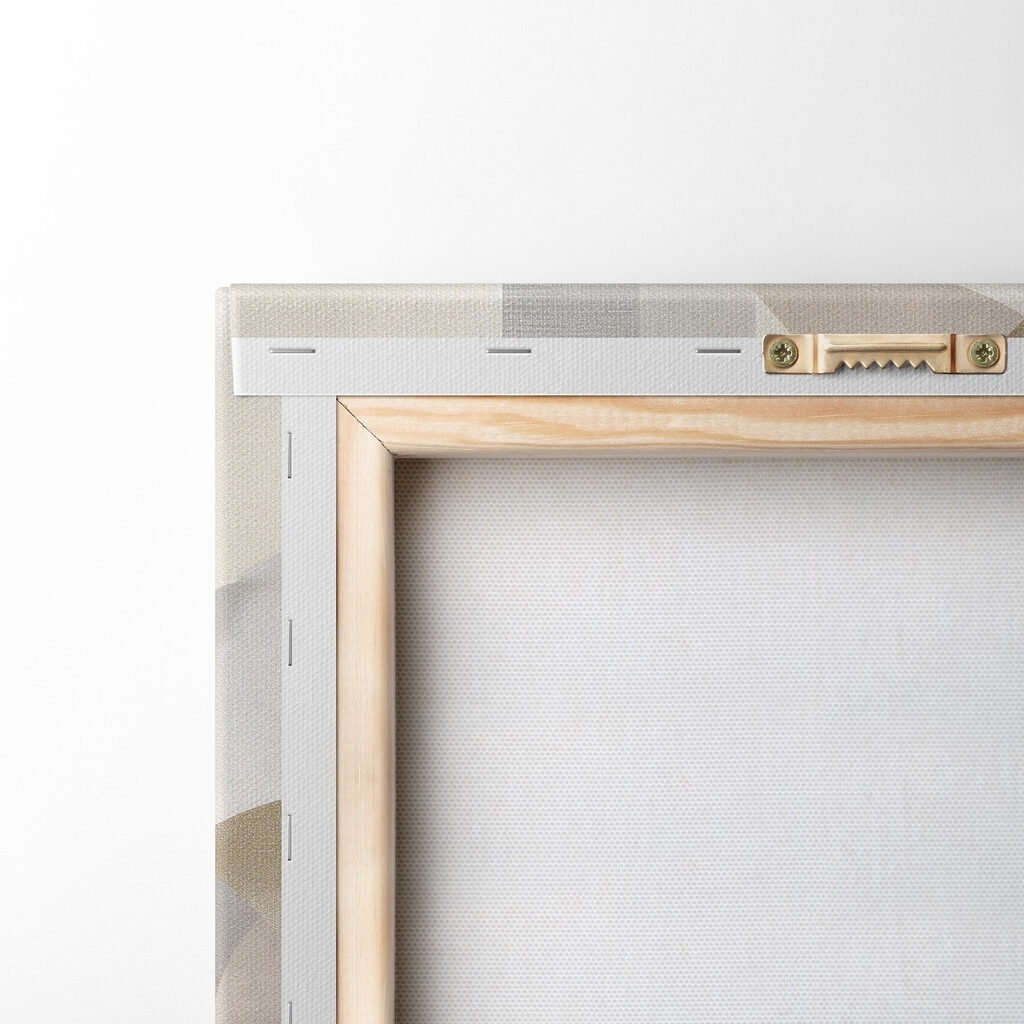 Abstracte patronen in zachte tinten — achterkant