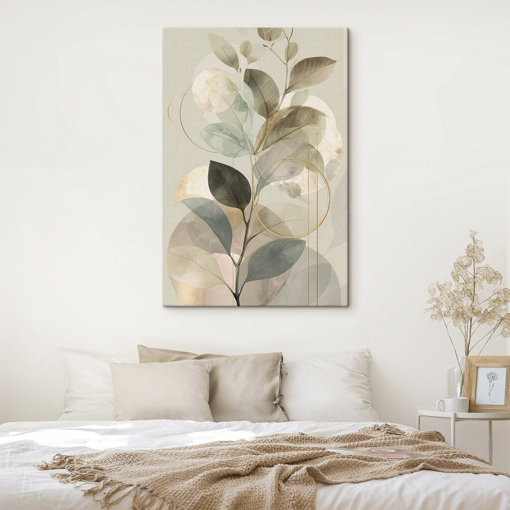 Zachte, plantaardige samenstelling met subtiele tinten — interieur 2