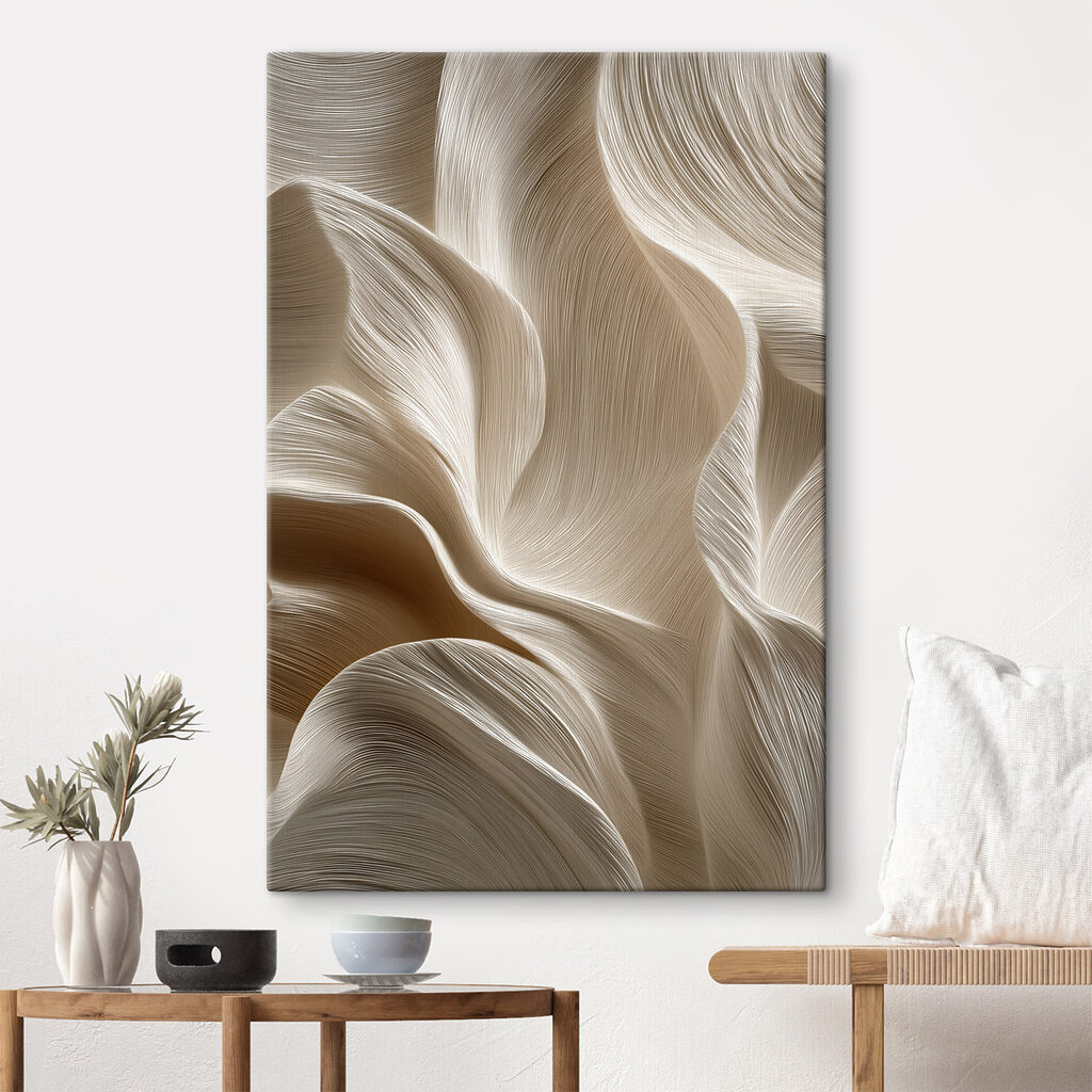 De vloeiende lijnen vormen een elegant patroon — interieur 2
