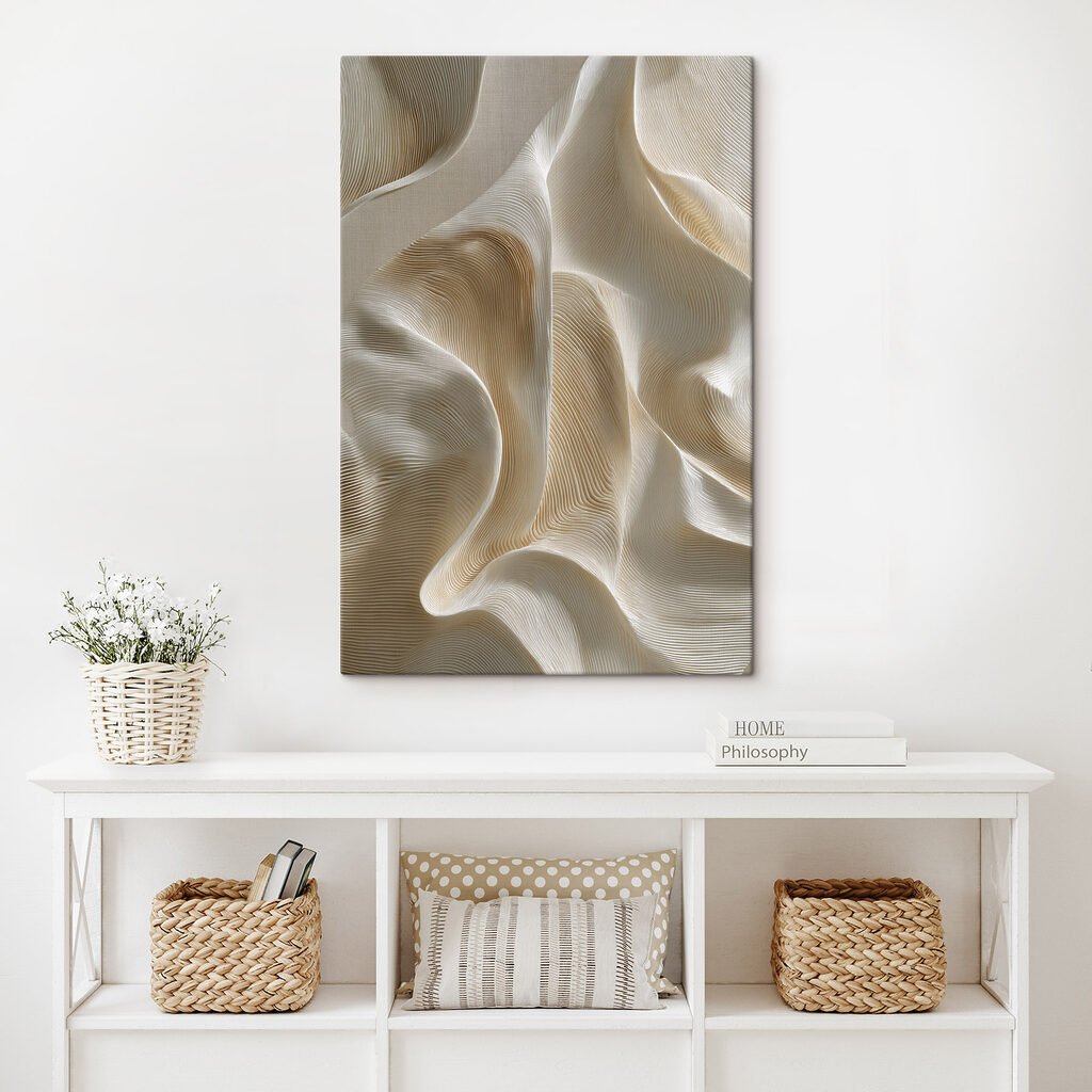 Vloeiende vormen zorgen voor een zachte elegantie — interieur 1