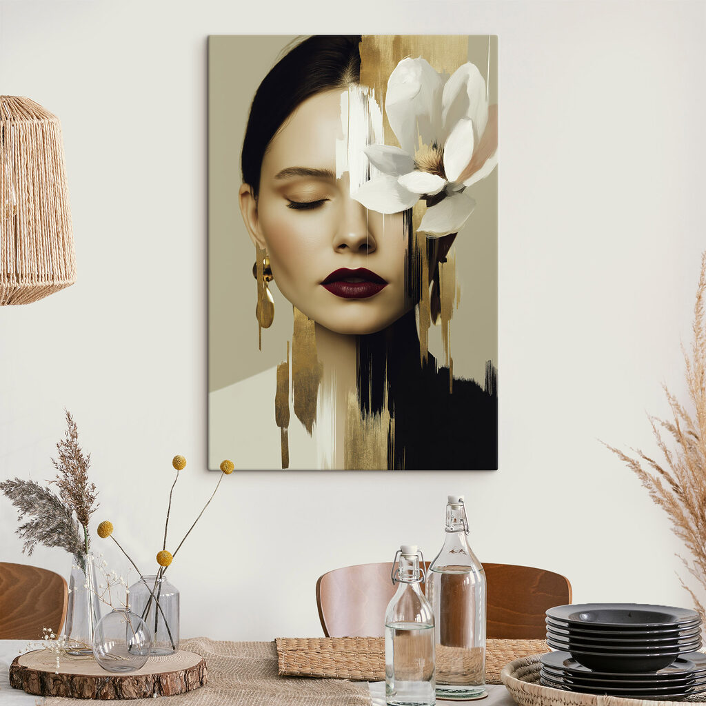 Elegante schoonheid met bloemige accenten — interieur 1