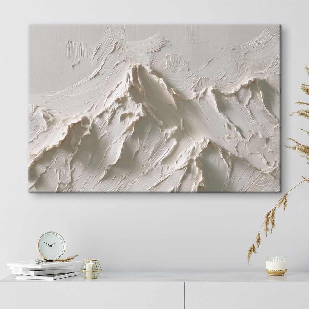 Bergkammen in dikke verflagen — interieur 3