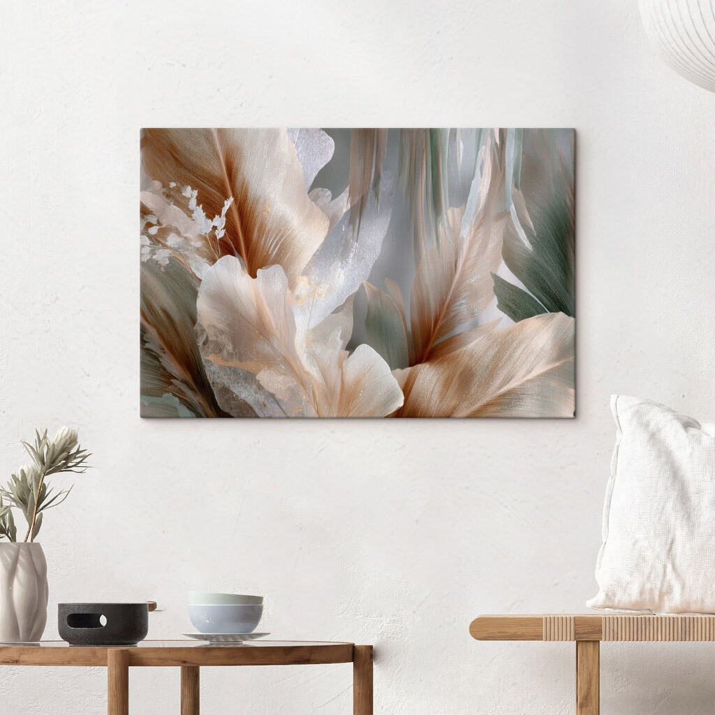 Bladsluiers in lichte pluimlagen — interieur 2