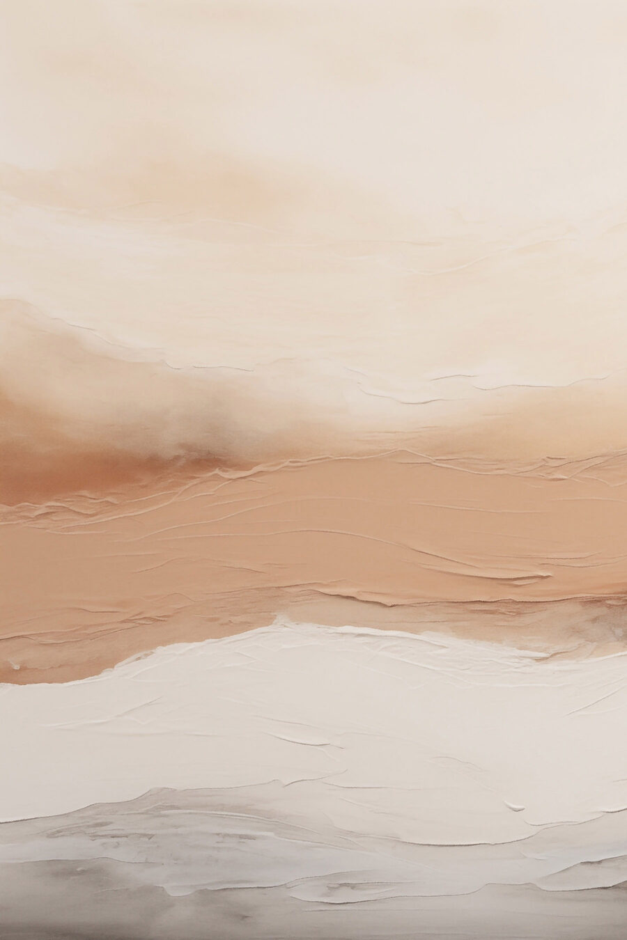 Wit en bruin zand — volledig ontwerp