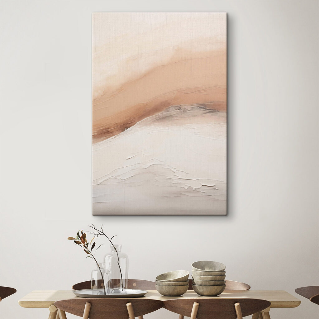 Rustig en rustgevend abstract landschap — interieur 2