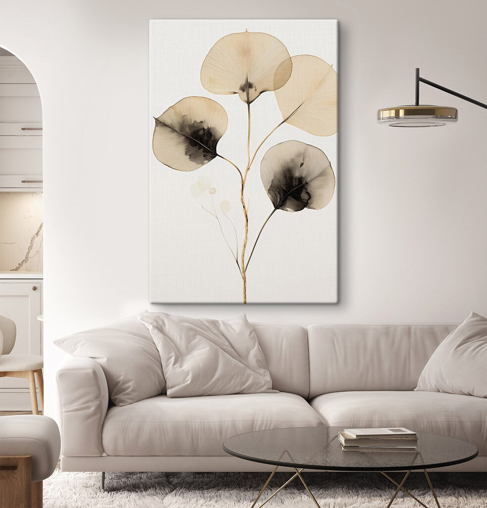 Plant met bladeren eraan — interieur 1