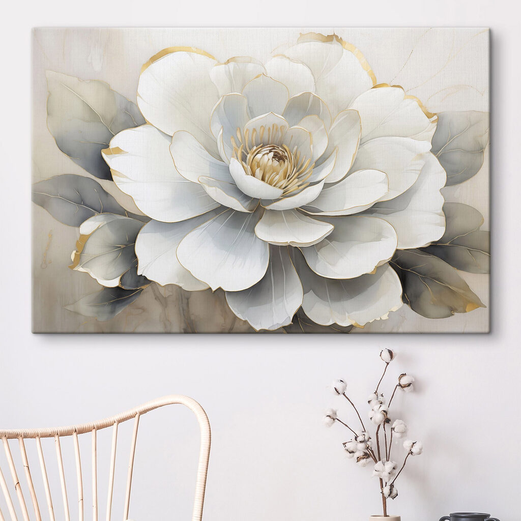 Een adembenemend bloemenmeesterwerk in volle bloei — interieur 1