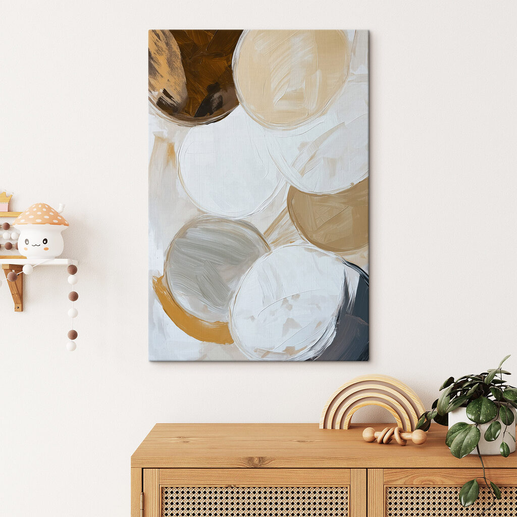 Gouden verf naast wittinten — interieur 2