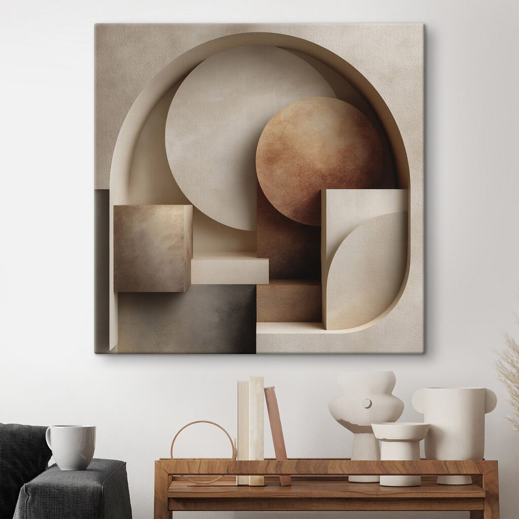 Ronde vormen in nisjes — interieur 1