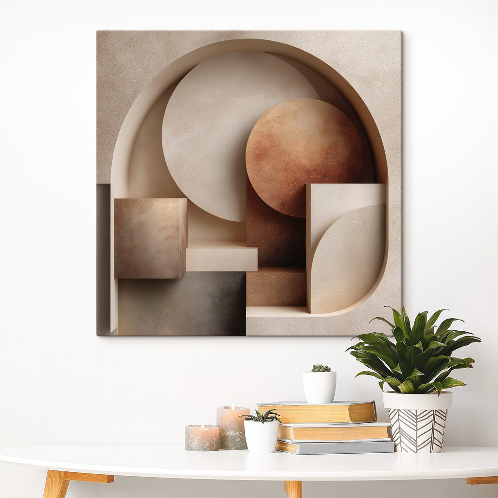 Ronde vormen in nisjes — interieur 2