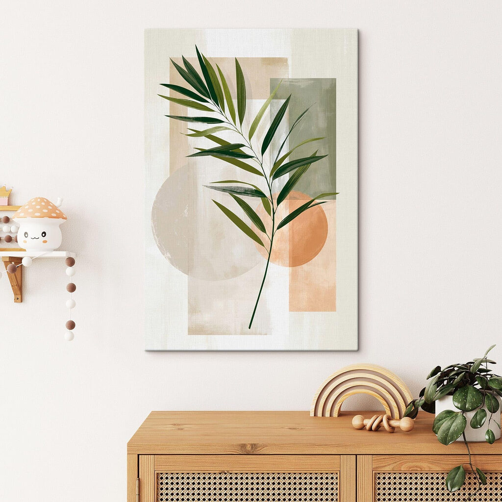 Palmblad voor zachte geometrie — interieur 2
