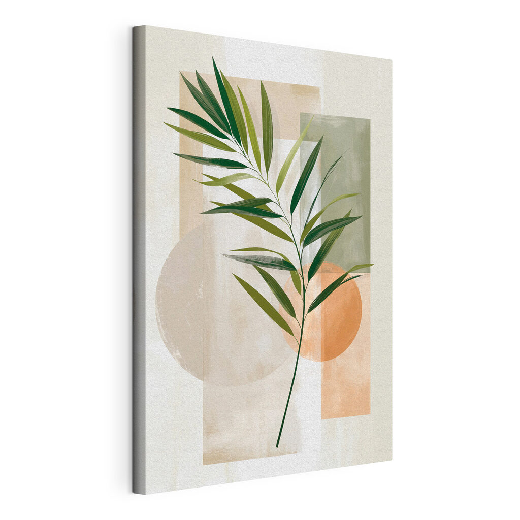 Palmblad voor zachte geometrie — productweergave