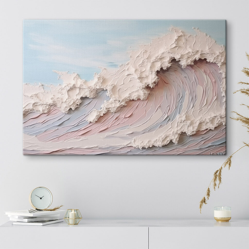Roze branding in verfplooien — interieur 2