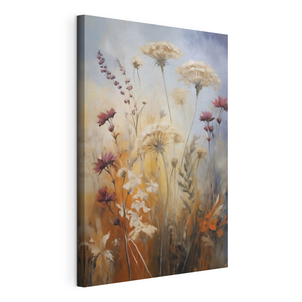 Bloemschermen in gouden licht — productweergave