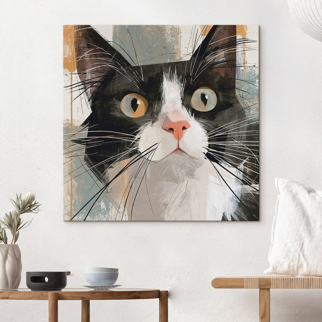 Kat met grote amberogen — interieur 2