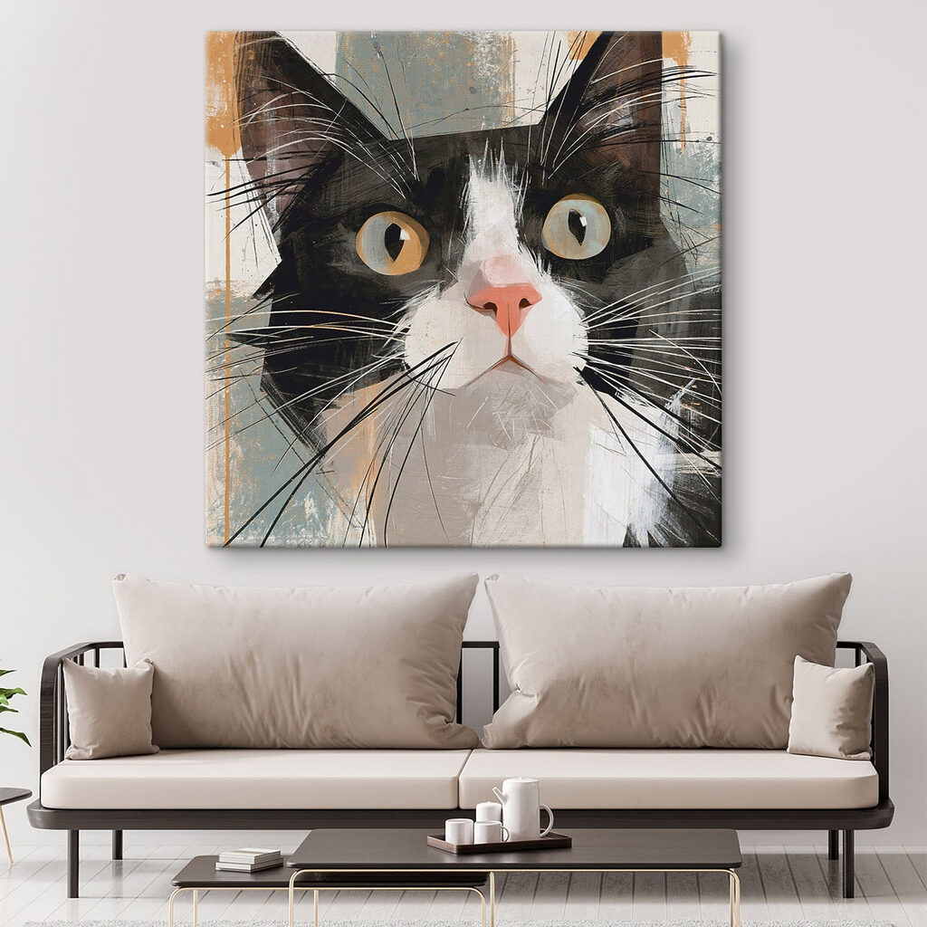 Kat met grote amberogen — interieur 3