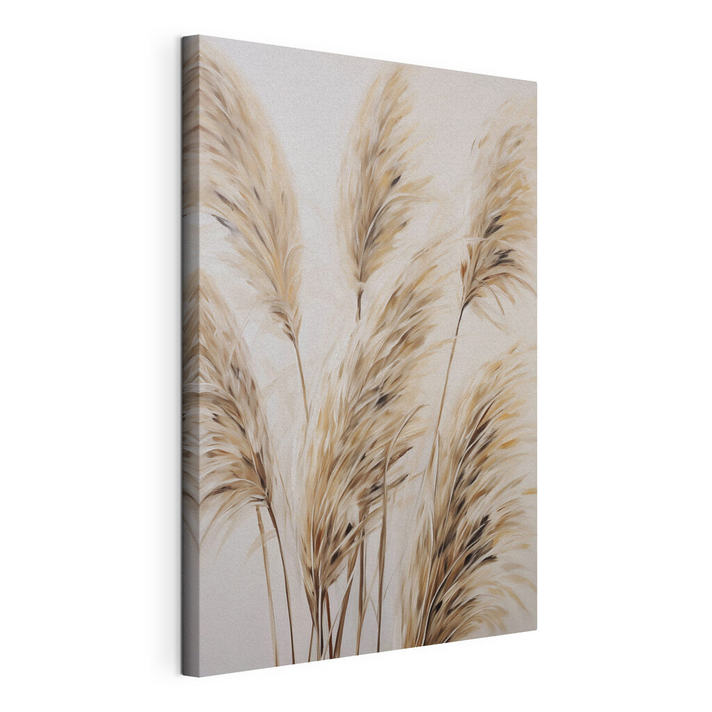 Groep bruine en witte planten — productweergave