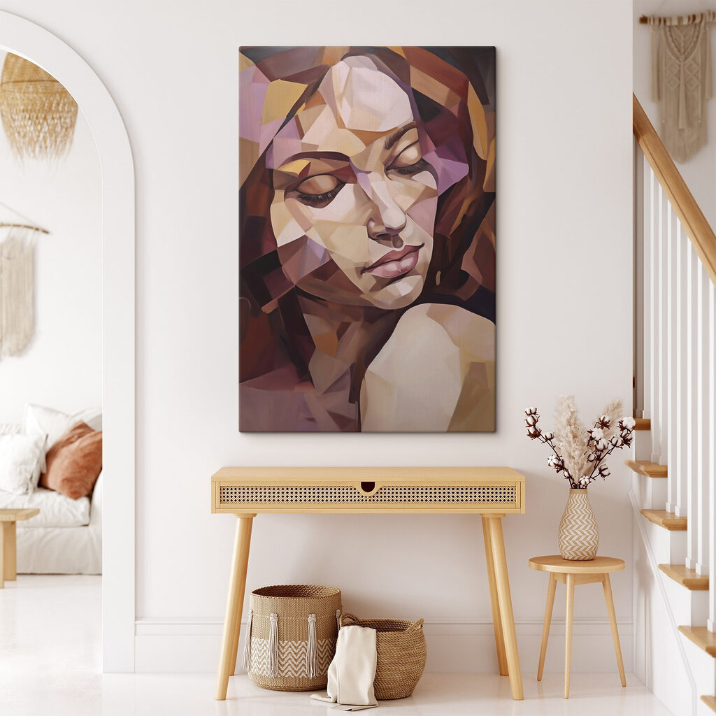 - Abstracte schoonheid in zachte tinten — interieur 1