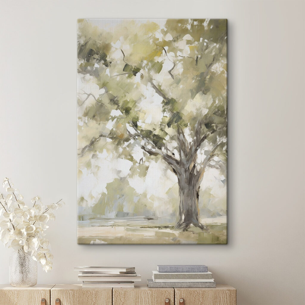 Schilderij van een boom — interieur 2