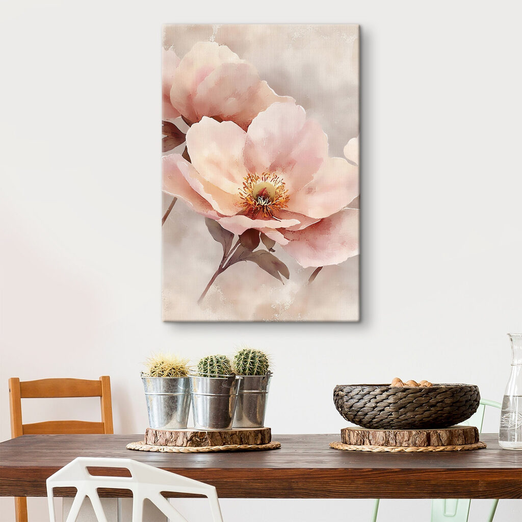 Verfijnde bloemen in zachte pasteltinten — interieur 2