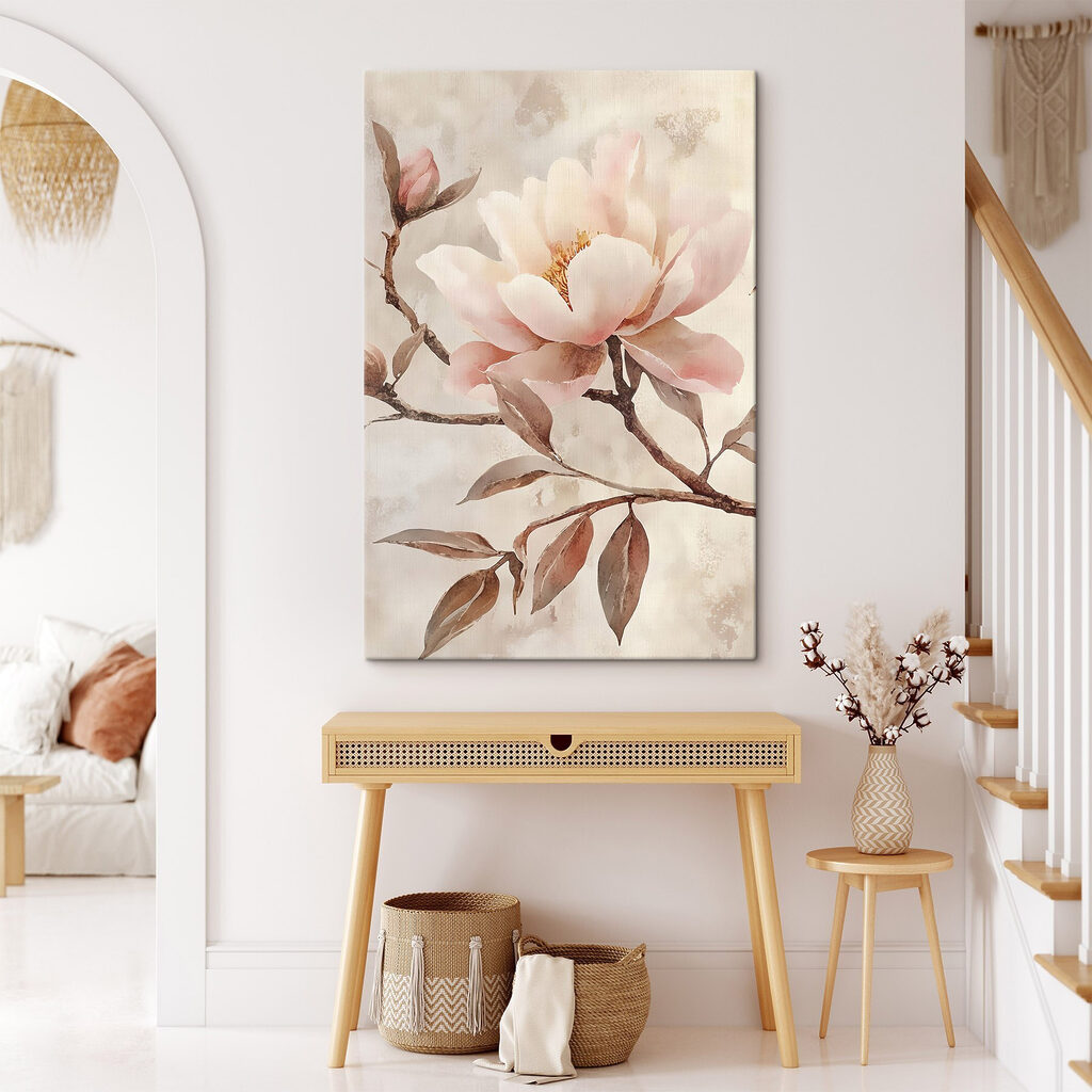 Schilderij van een bloem — interieur 2