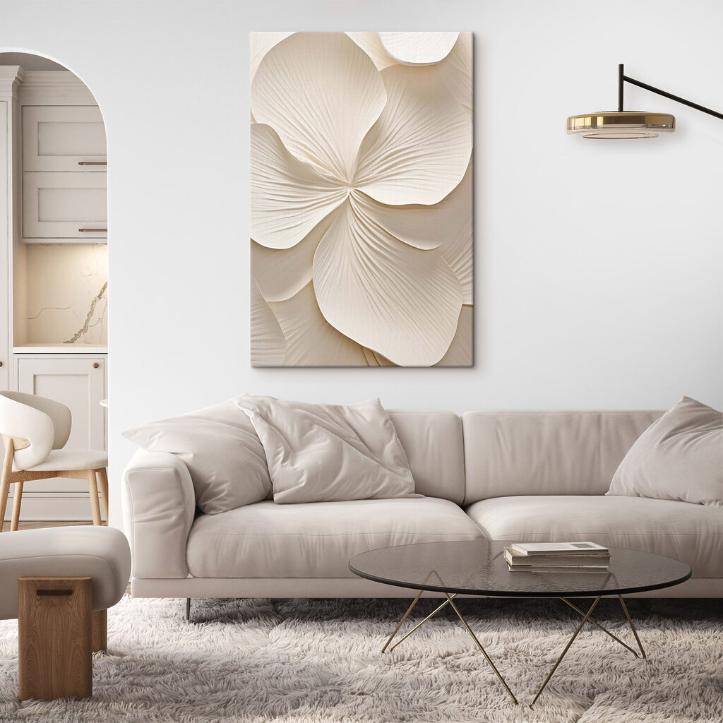 Zacht, elegant ontwerp met bloemmotief — interieur 2