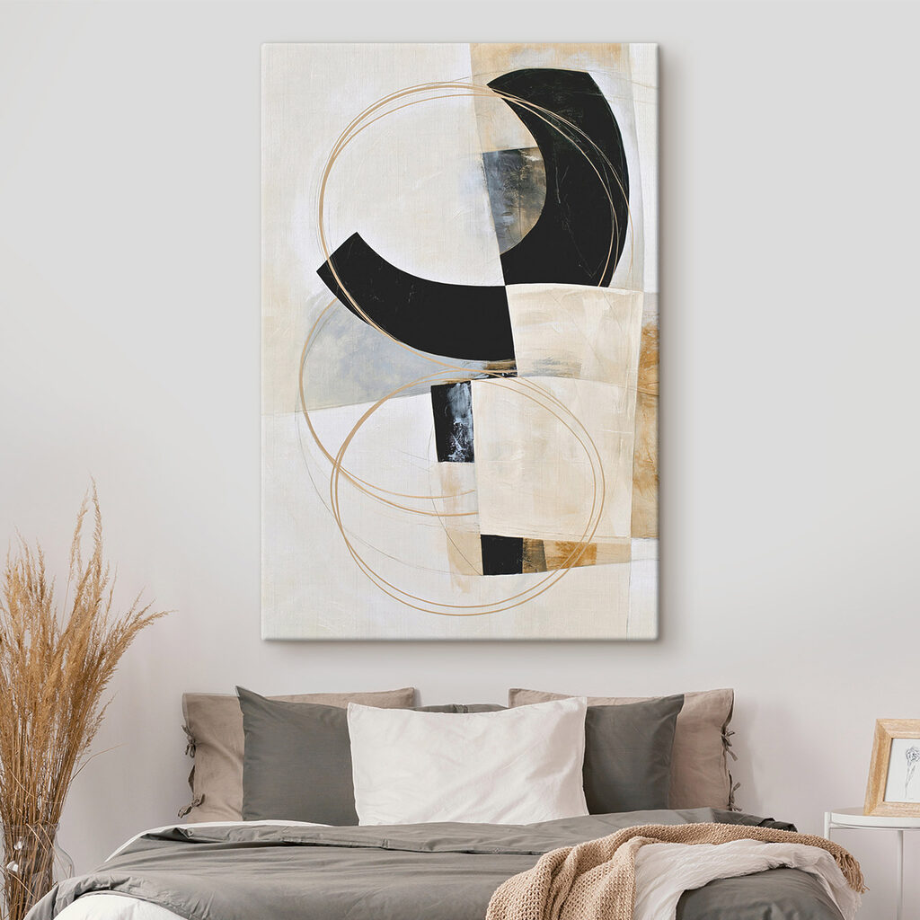 Zwarte boog door goudkring — interieur 2