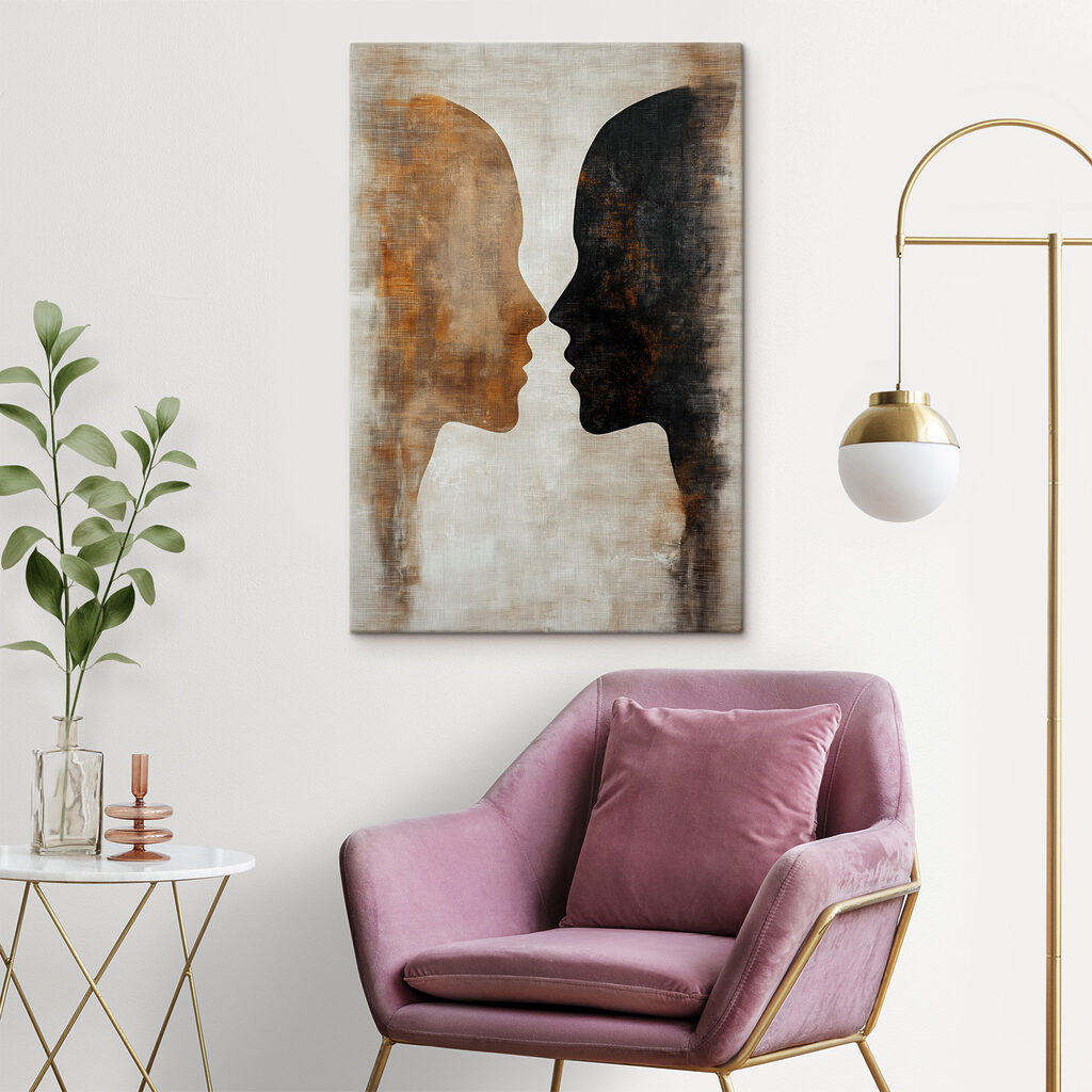 Het gezicht van een persoon — interieur 2