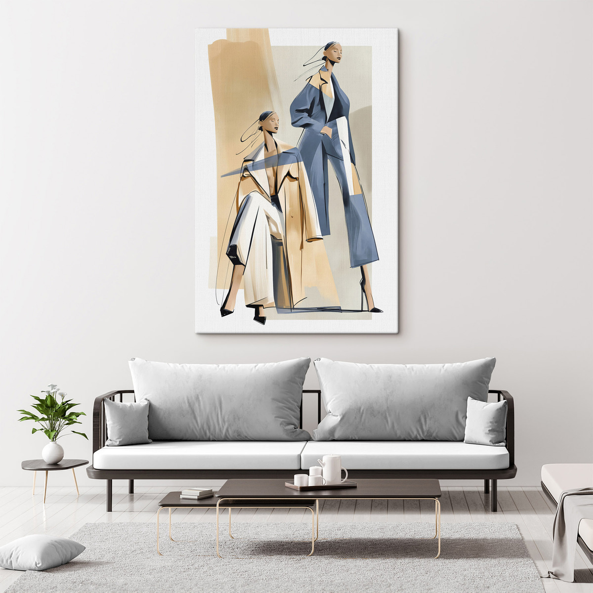 Modieuze vrouwen — interieur 1