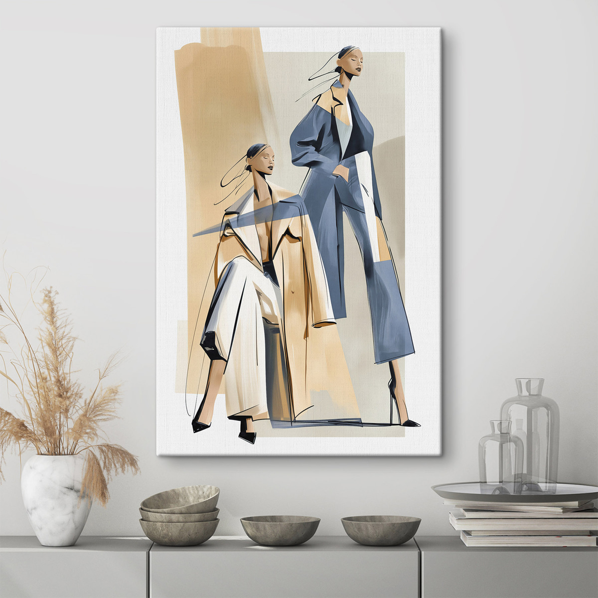Modieuze vrouwen — interieur 3