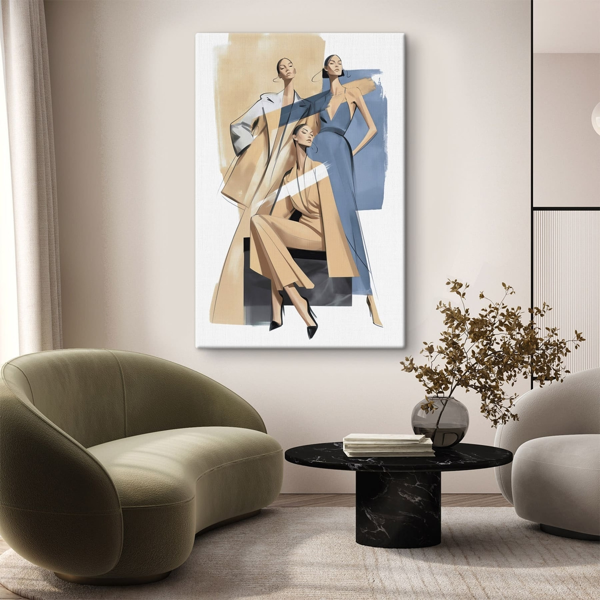 Modieuze vrouwen — interieur 3