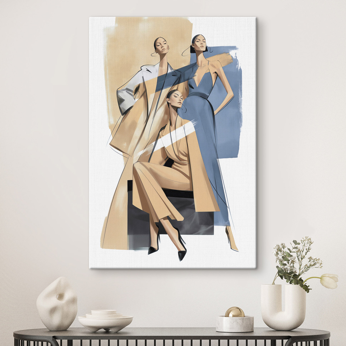Modieuze vrouwen — interieur 1