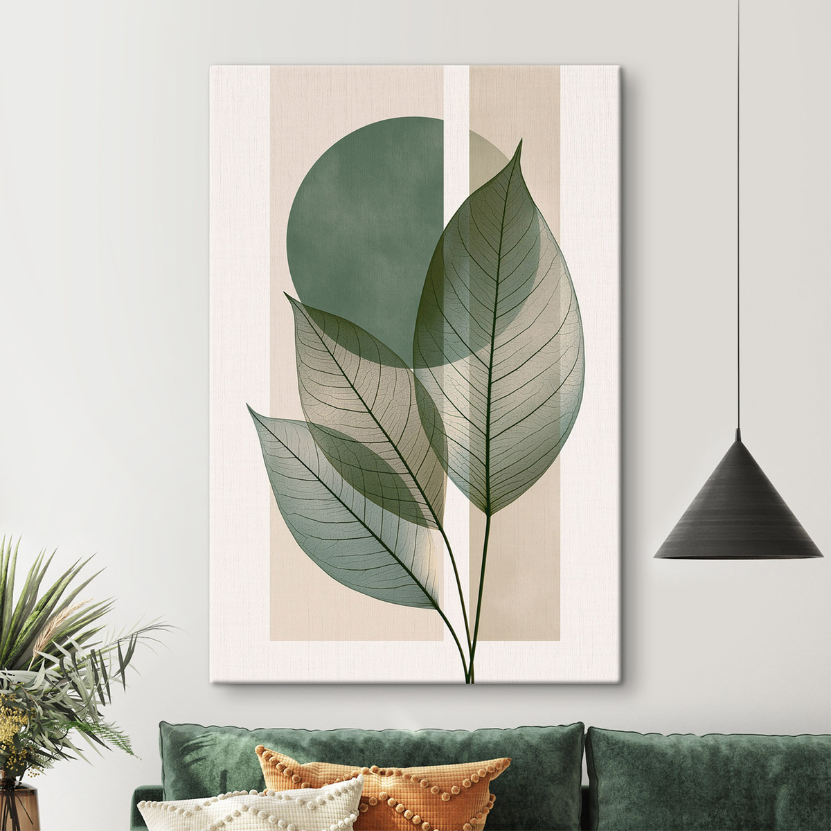 Delicate bladeren — interieur 1