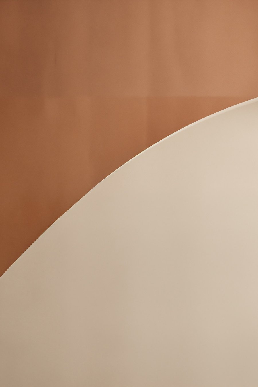 Geometrische boog van terracotta — volledig ontwerp