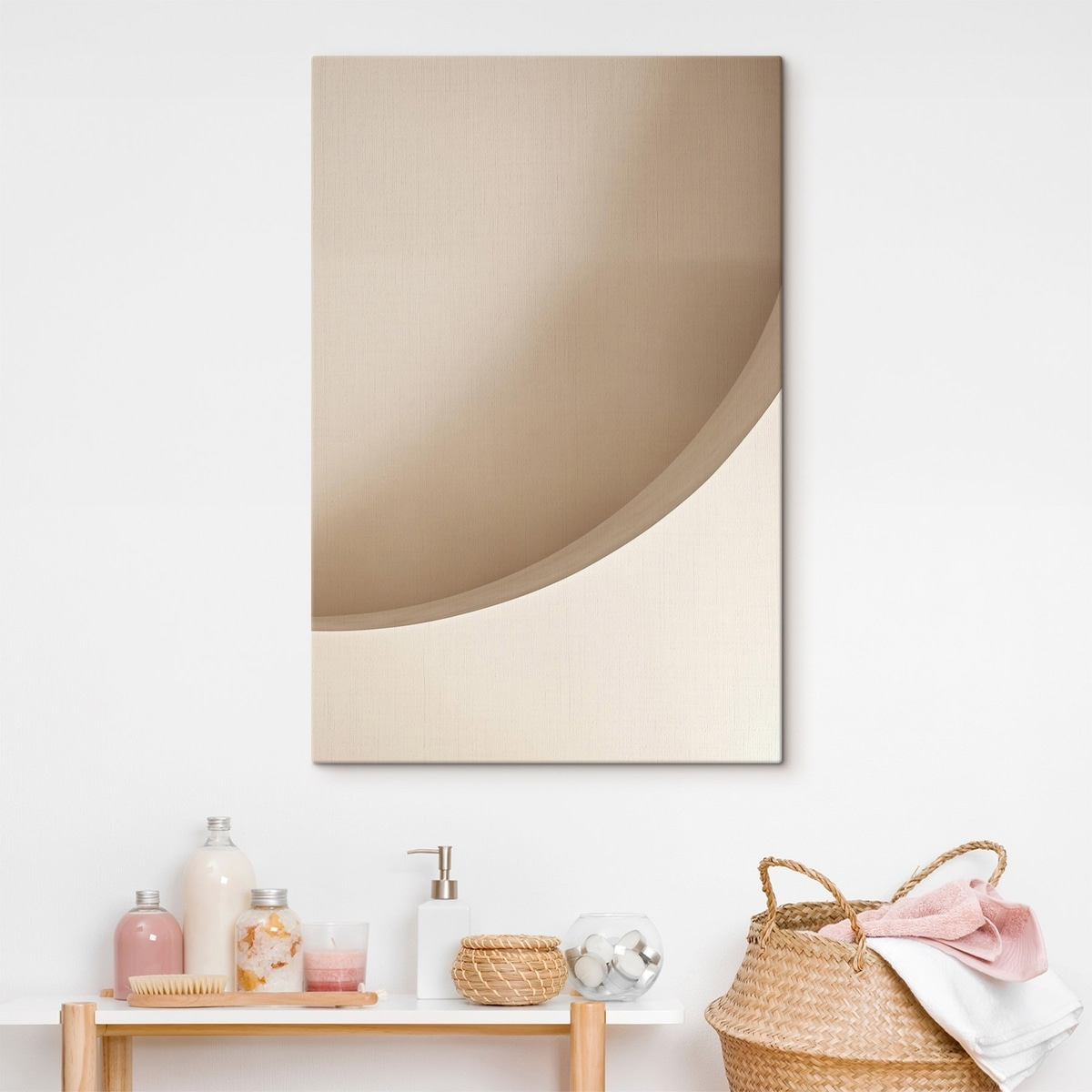 Zand - Abstracte curve — interieur 2