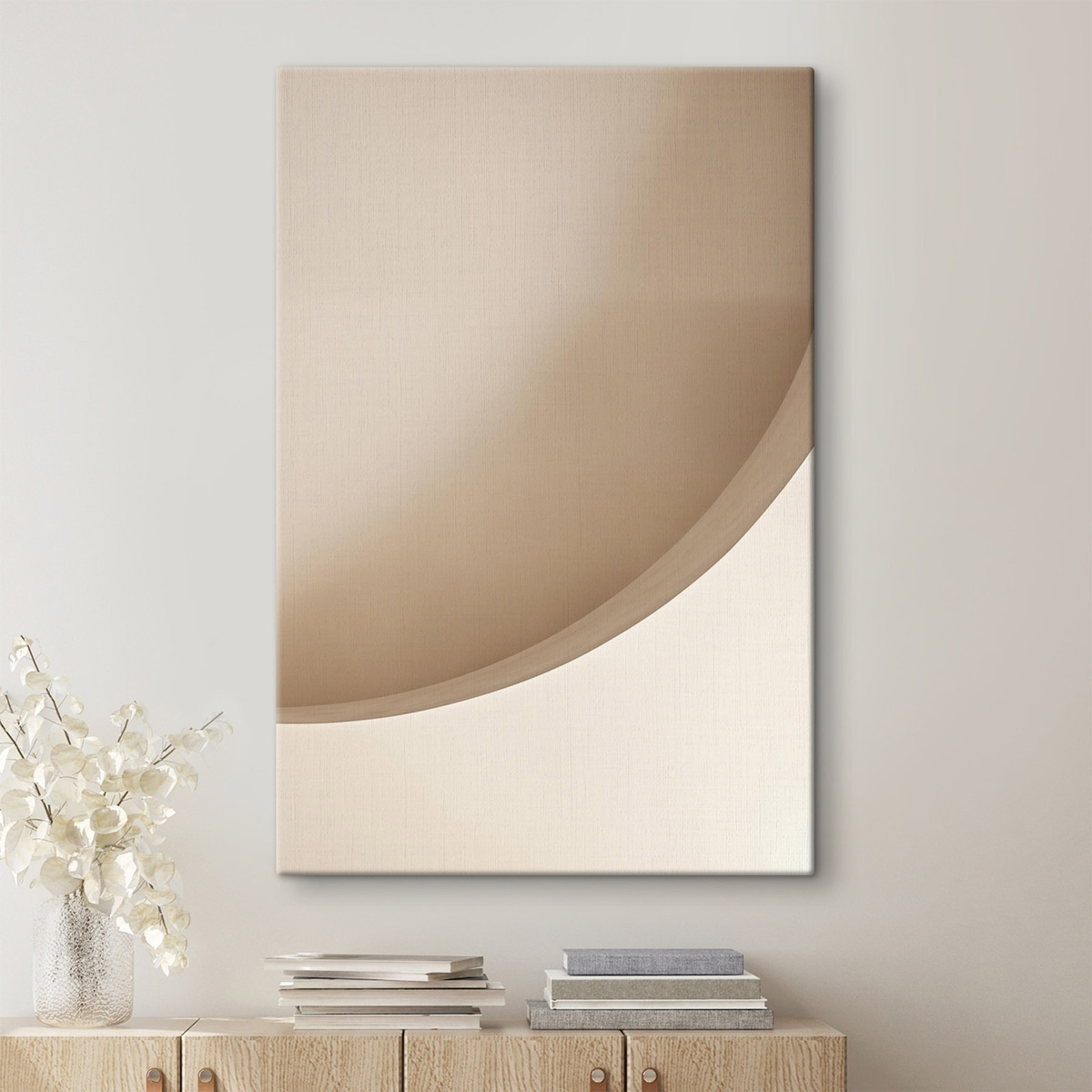 Zand - Abstracte curve — interieur 1